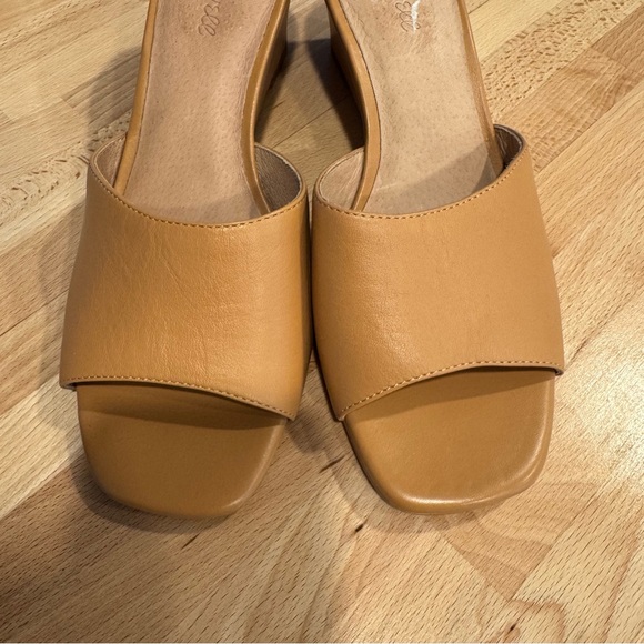 Madewell Open Toe Wedge Mule- Tan- size‎ 9 - Picture 5 of 8